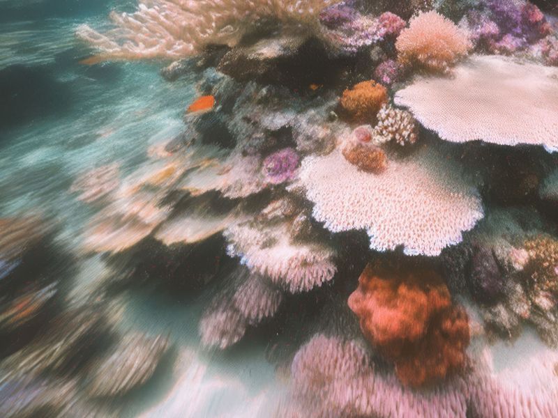 a coral reef