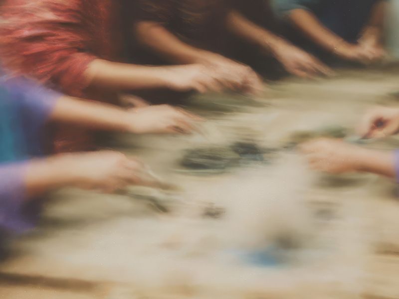 a cultural craft room